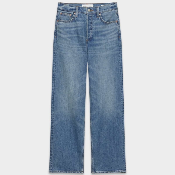 Denim Forum ARITZIA The Arlo High Rise Straight Leg Jeans 30L Size 25 - Picture 3 of 16